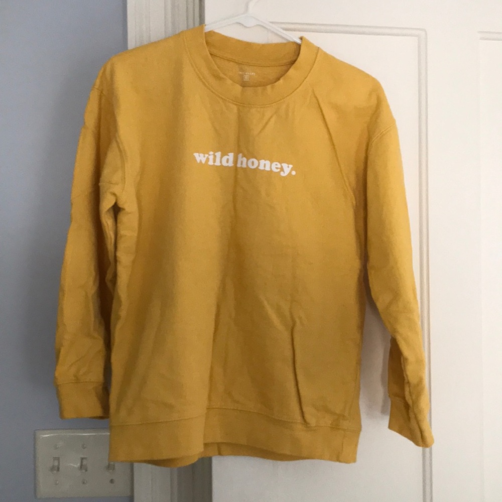 Wild honey crew neck